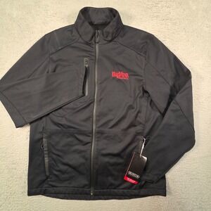Hy-Vee Employee Jacket Mens Large Ogio Black‎ Endurance Performance Technical